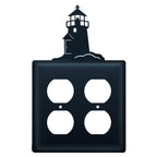 Lighthouse Double Outlet Cover
