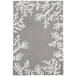 Barrier Reef Silver Indoor/Outdoor Rug - 8 x 10