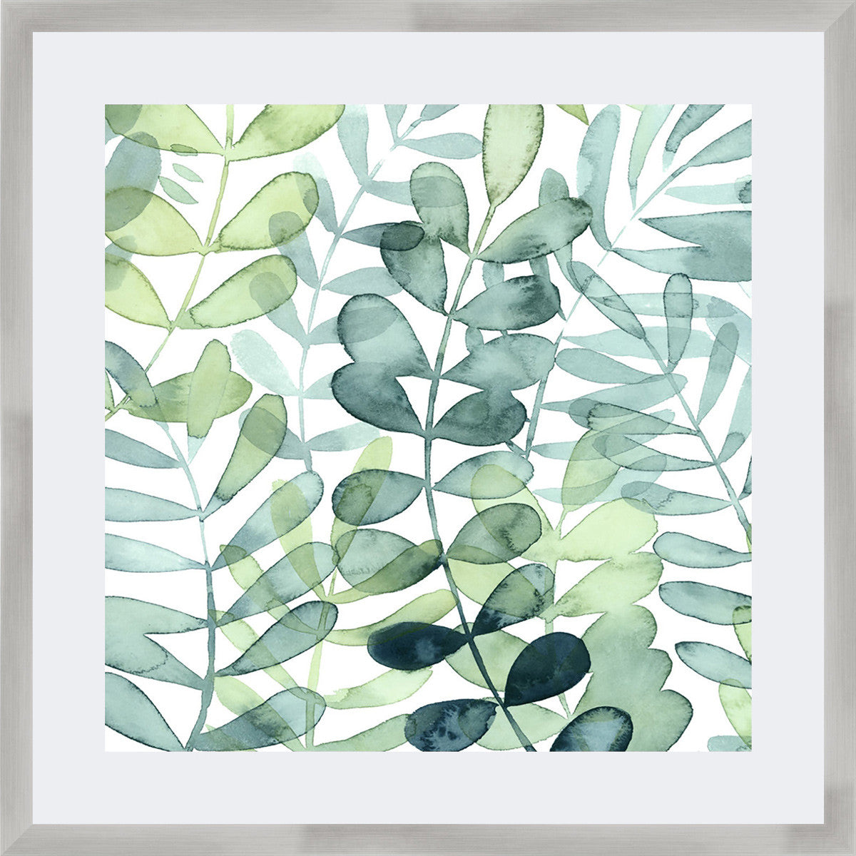 Watercolor Fronds I Wall Art