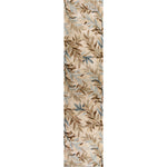 Sparta Ivory Tropical Branches Rug - 3 x 10