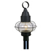 Chatham Black Outdoor Post Light