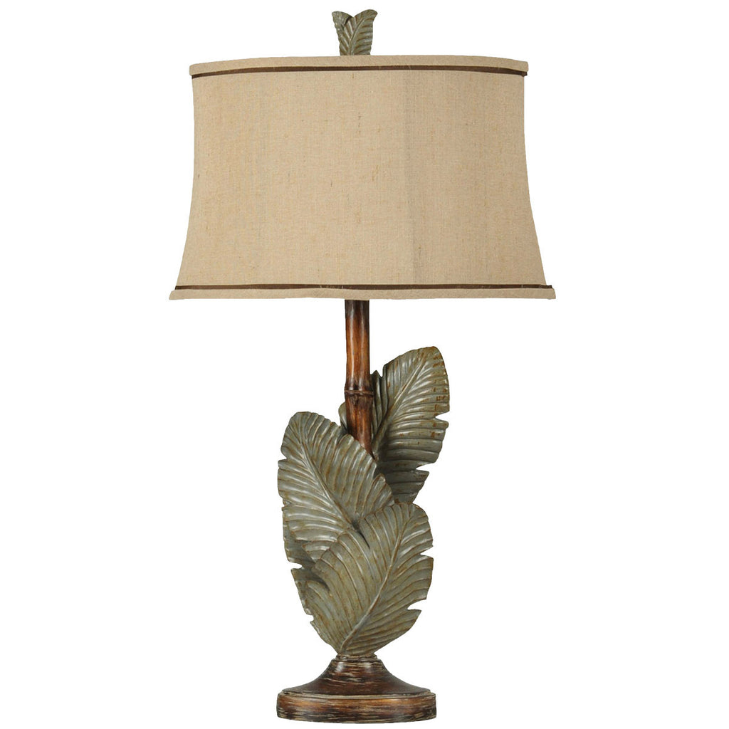 Islamadora Palm Leaves Table Lamp - OVERSTOCK