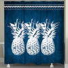 Alabaster Pineapples Shower Curtain