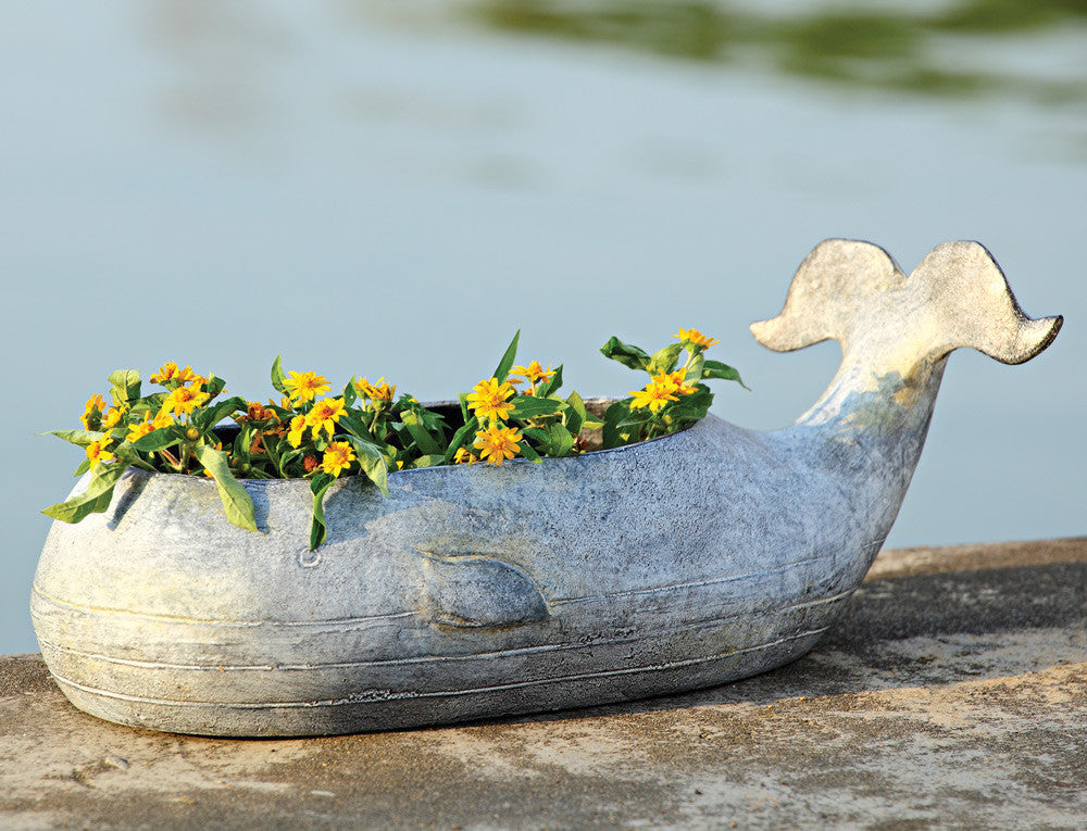 Gentle Giant Whale Planter