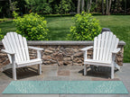 Cabo Fish Aqua Indoor/Outdoor Rug - 2 x 8