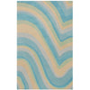 Currents Blue Rug - 3 x 5