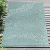 Cabo Fish Aqua Indoor/Outdoor Rug - 7 x 9