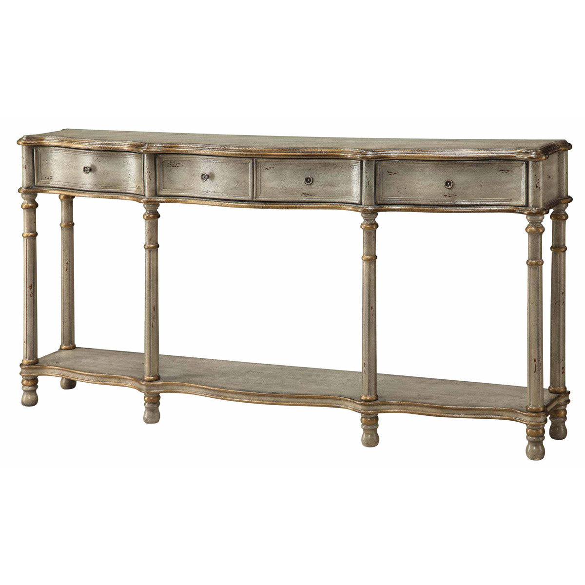 Victoria 3 Drawer Console Table