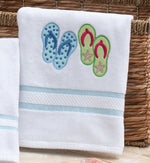 Beach Day Flip Flop Hand Towel