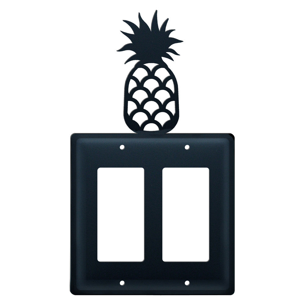 Pineapple Double GFI Cover