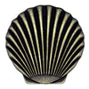 Scallop Shell Knobs - Set of 2
