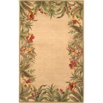 Sparta Ivory Rainforest Rug - 5 x 8