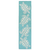 Turtle Time Blue Indoor/Outdoor Rug - 2 x 8