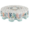 Coastal Reef Tablecloth - 70 Inch Round