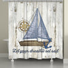 Sailing Dreams Shower Curtain