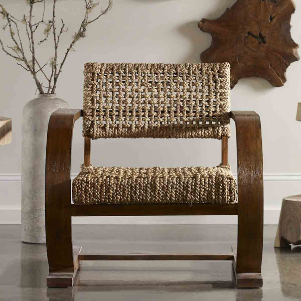 Biscayne Woven Accent Chair