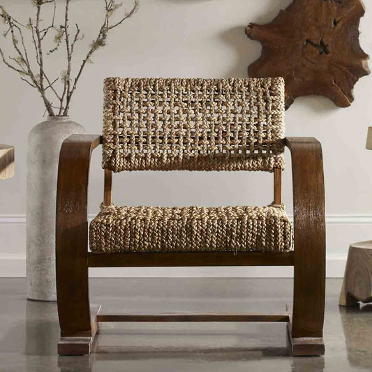 Biscayne Woven Accent Chair