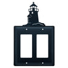 Lighthouse Double GFI Cover