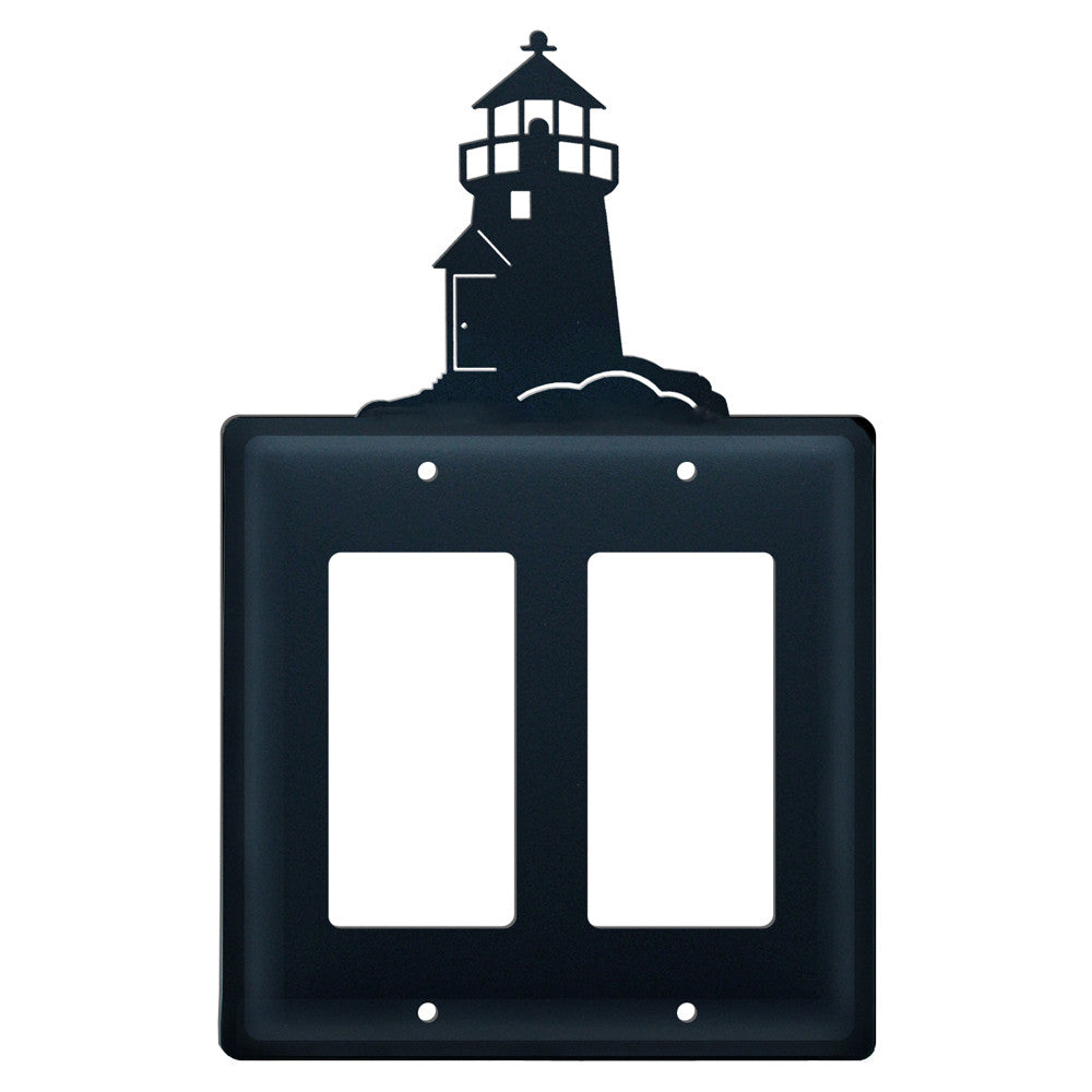 Lighthouse Double GFI Cover
