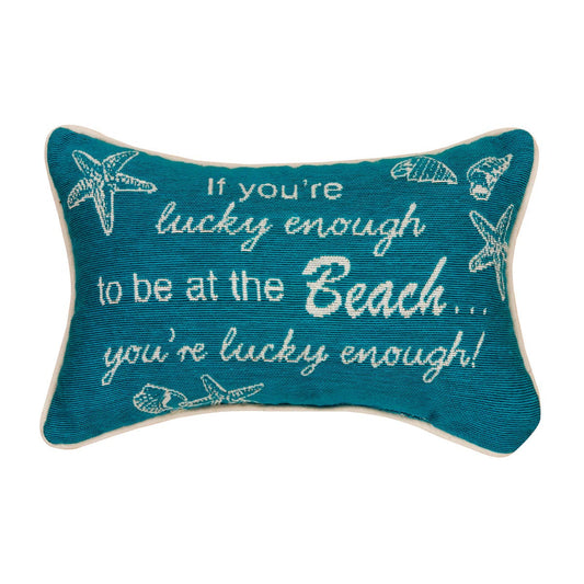 Beach Luck Pillow