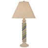 Cottage Stripe Small Rope Table Lamp