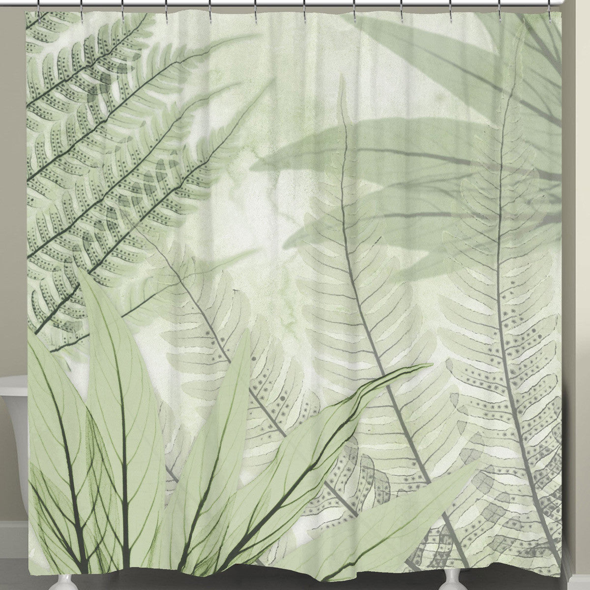Fern Gully Shower Curtain