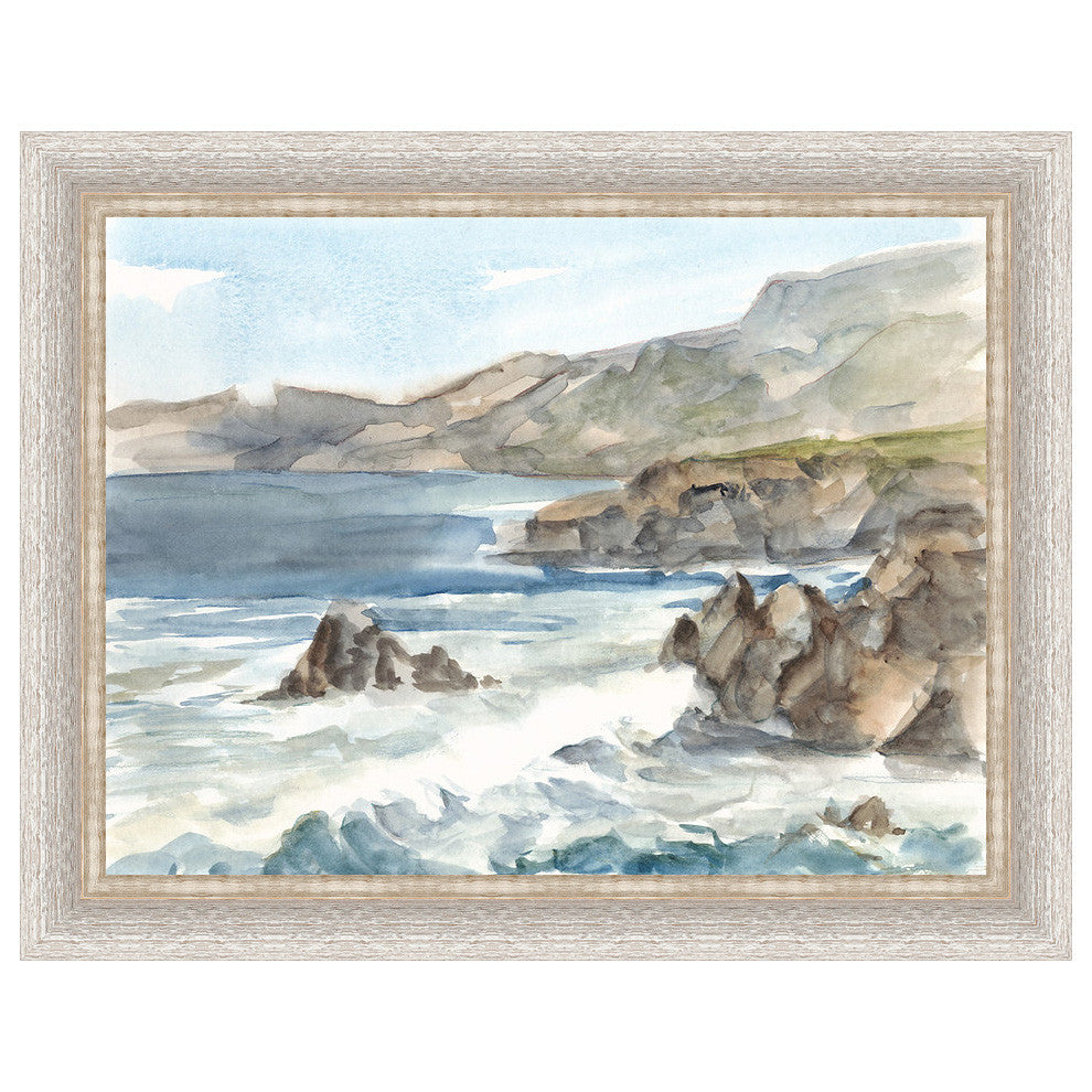 Coastal Watercolor II Framed Print