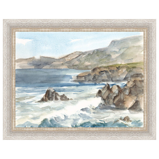 Coastal Watercolor II Framed Print