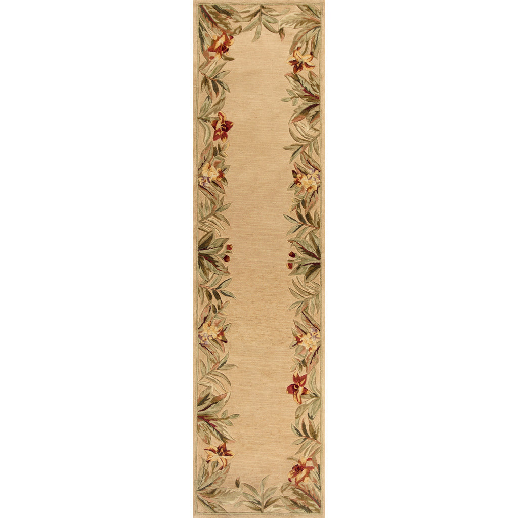 Sparta Ivory Rainforest Rug - 3 x 10 - OUT OF STOCK UNTIL 09/01/2026