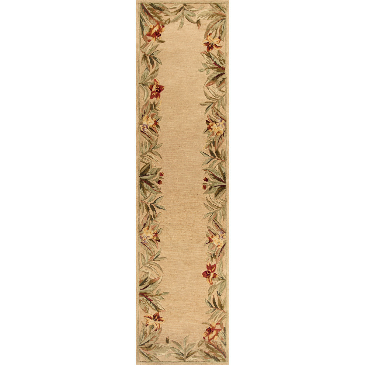 Sparta Ivory Rainforest Rug - 3 x 10 - OUT OF STOCK UNTIL 09/01/2026