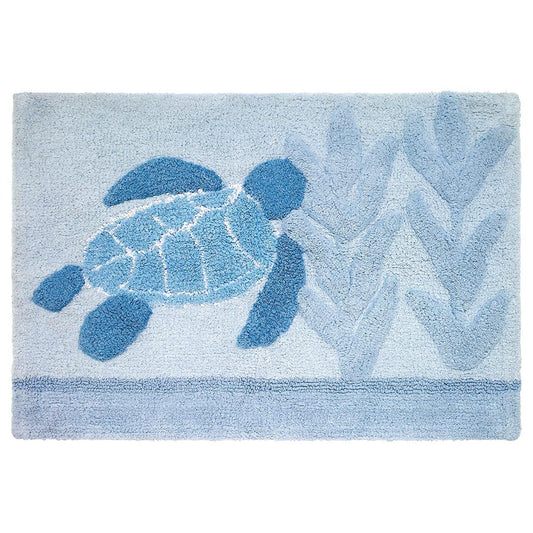 Mosaic Sea Turtle Bath Mat
