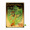Captivating Mermaid and Fish Personalized Sign - 17 x 23