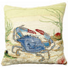 Brunswick Blue Crab Pillow