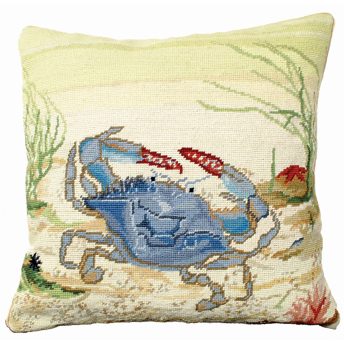 Brunswick Blue Crab Pillow