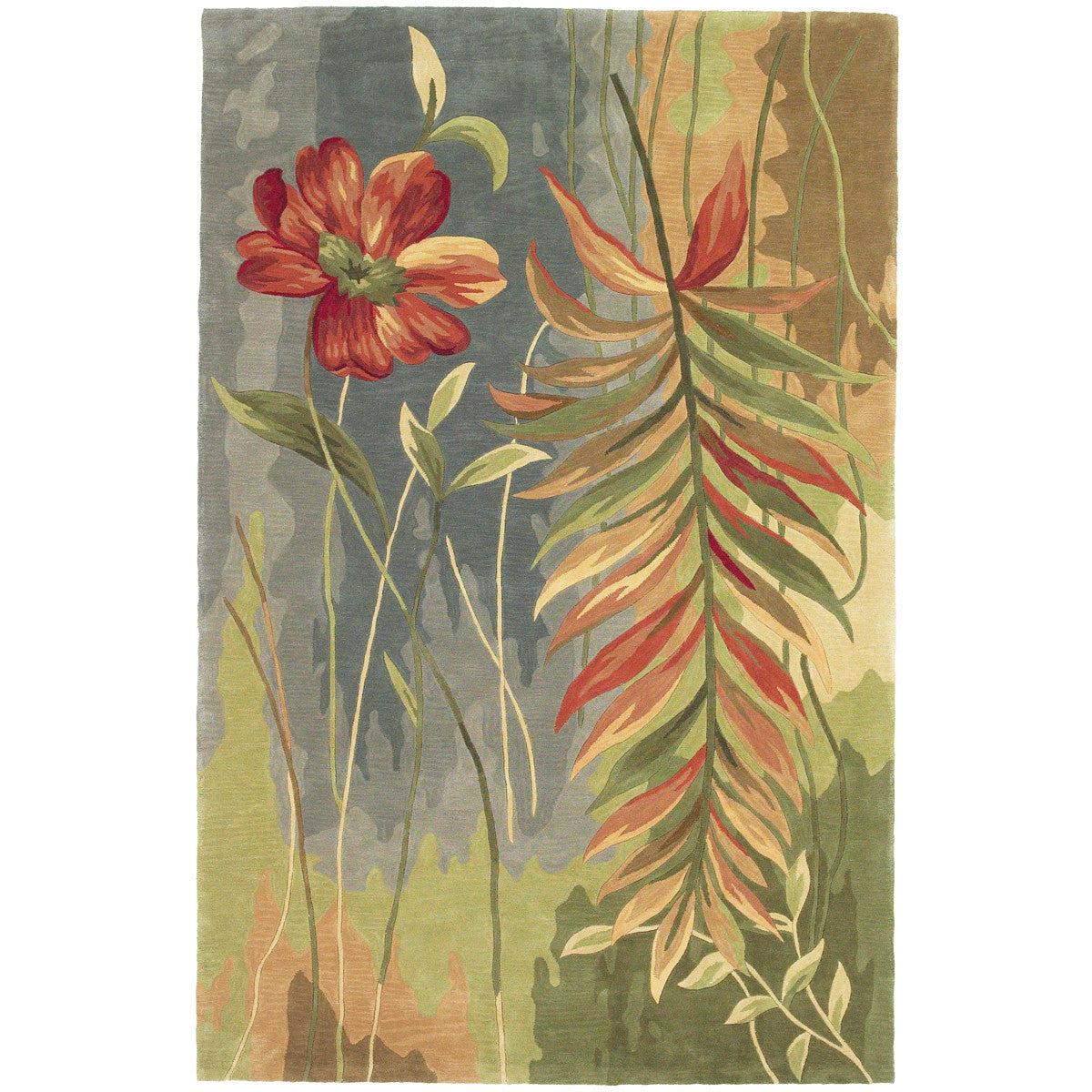 Sparta Multicolor Island Oasis Rug - 8 x 10