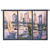 Sailing in the Afternoon Large Wall Tapestry