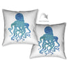 Blue Octopus Pillow