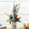 Coral Basket Floral Arrangement - Small