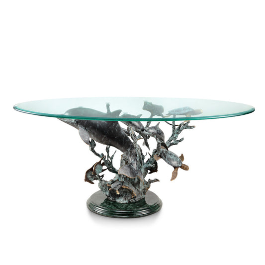 Dolphin Seaworld Coffee Table - OUT OF STOCK UNTIL 07/21/2026