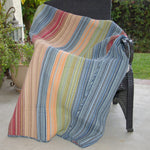 Sandy Beach Stripe Throw