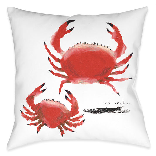 Oh Crab Pillow