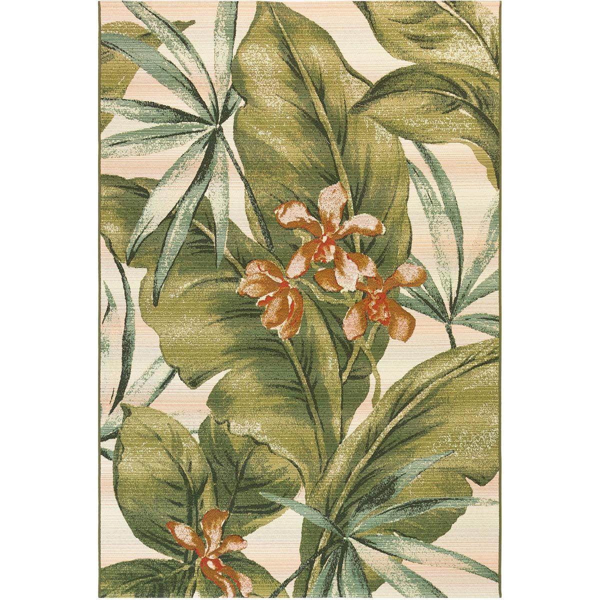 Hawaiian Foliage Indoor/Outdoor Rug - 8 x 10