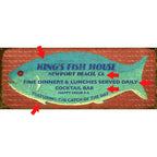 Catch of the Day Personalized Sign - 44 x 17