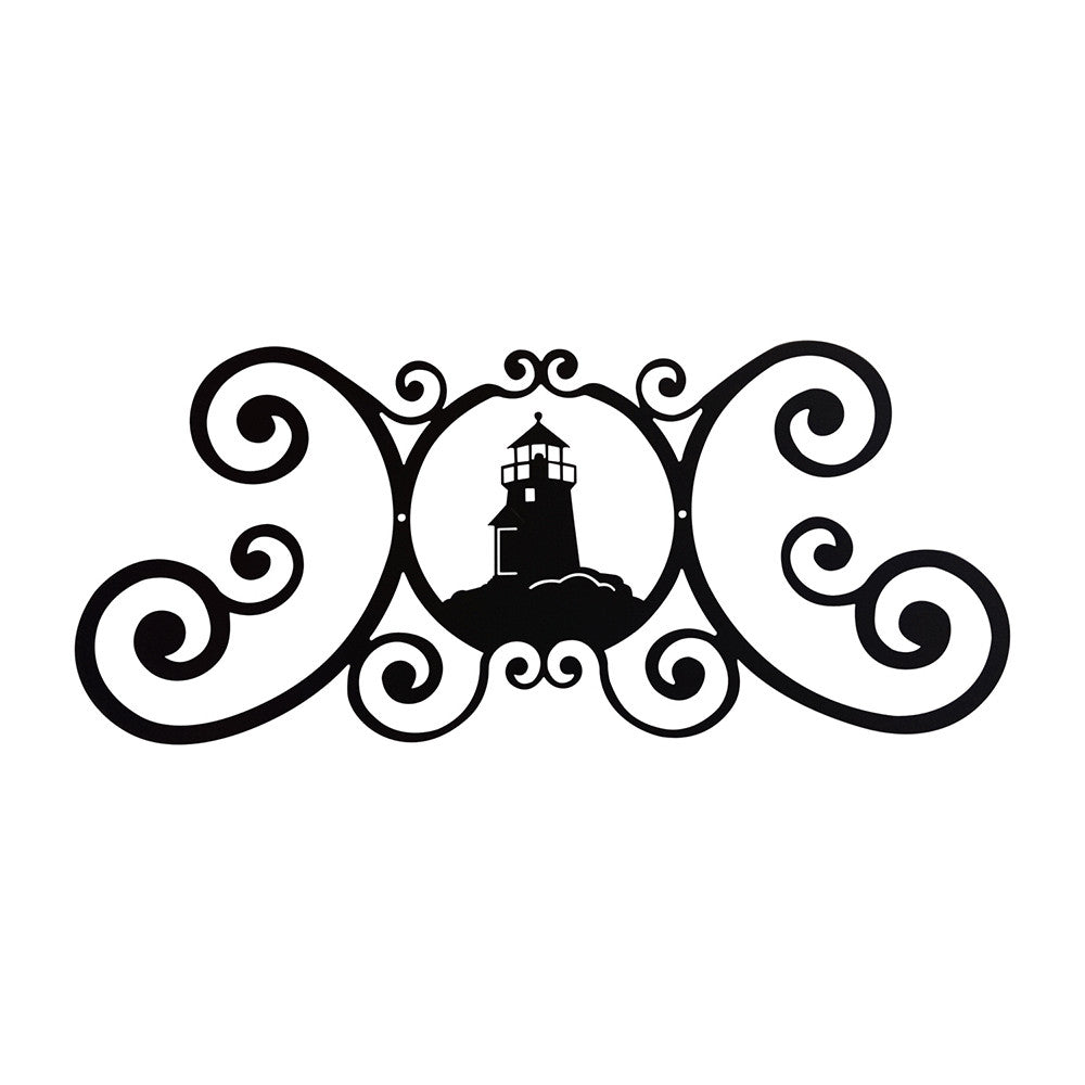 Lighthouse Scroll Plaque