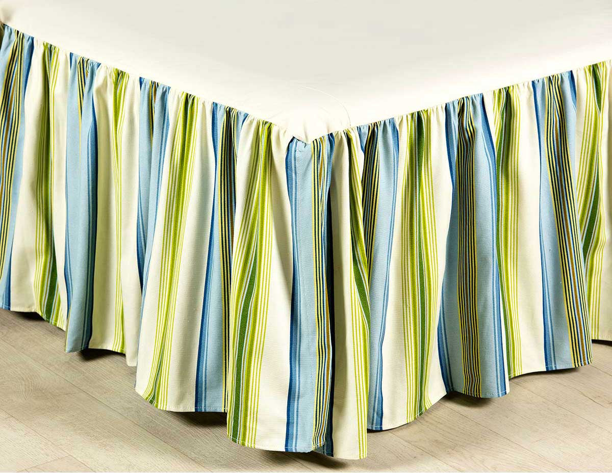 Mazatlan 18 Inch Drop Bedskirt - Queen