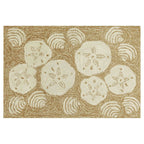 Frontporch Shell Toss Natural Rug Collection