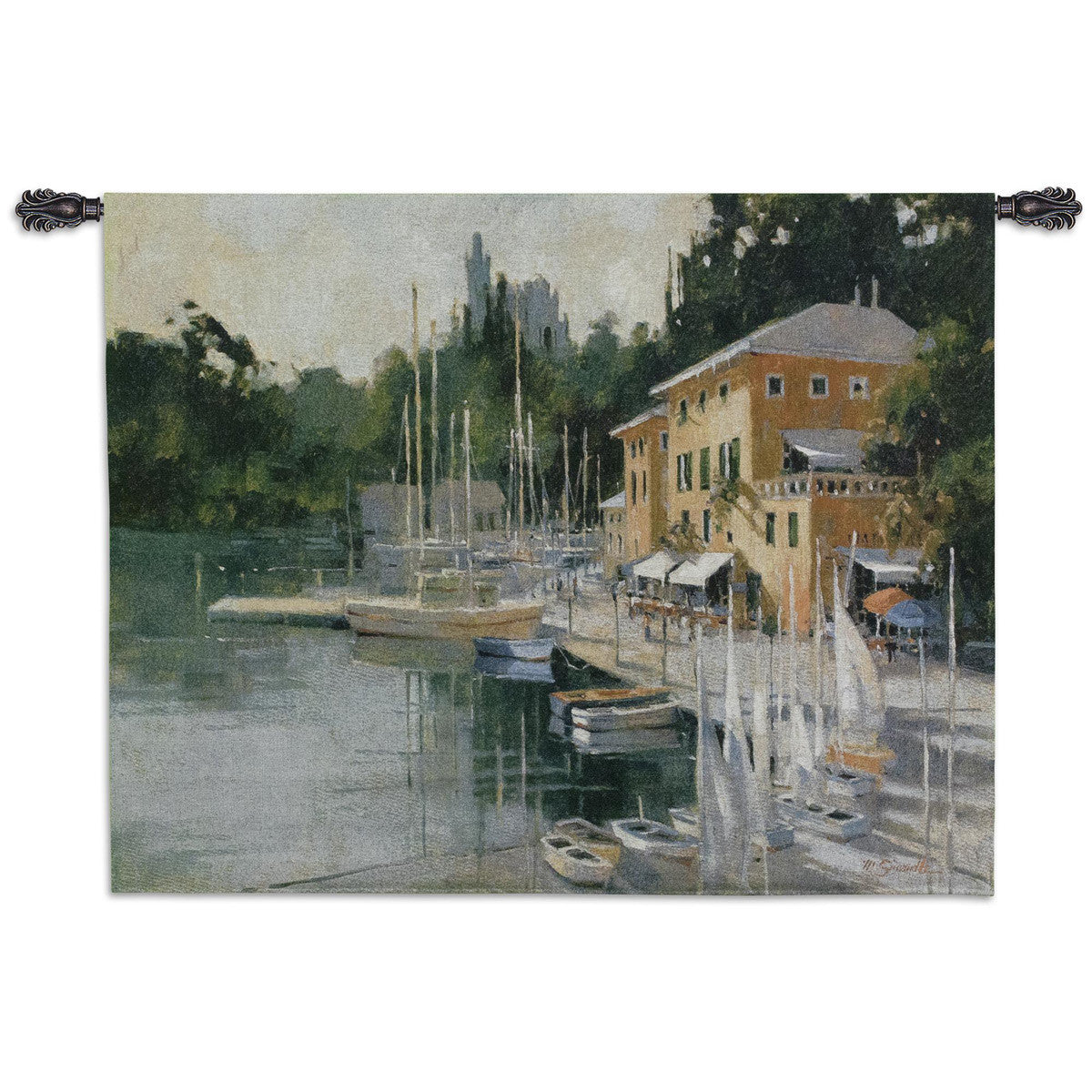 Portofino Heights Wall Tapestry
