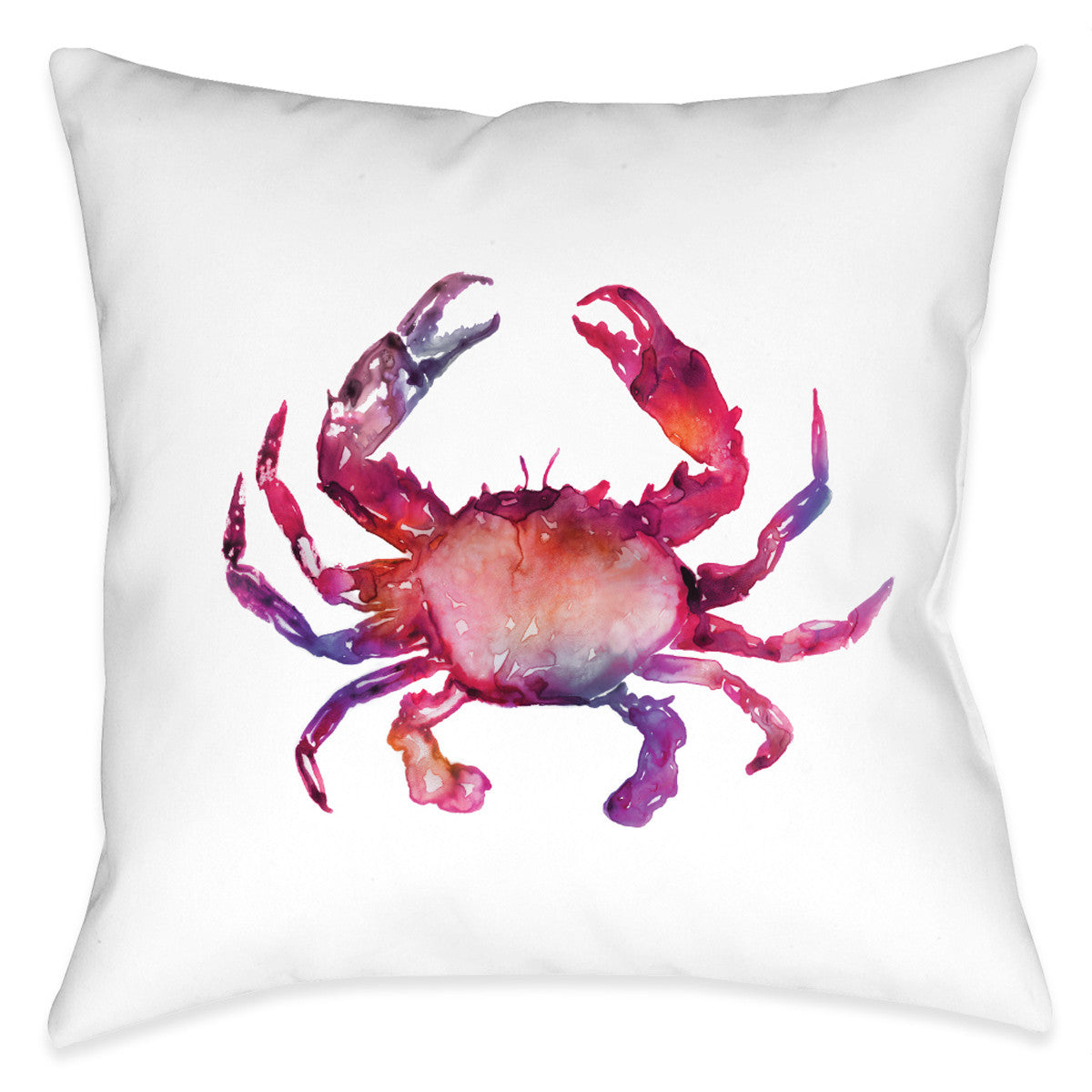 Crabby Swirl Pillow