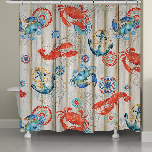 Fresh Catch Shower Curtain - OUT OF STOCK UNTIL 12/11/2026