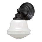 Plantation 1 Light Vanity Lamp - Oil Rubbed Bronze